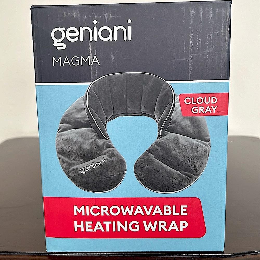 Geniani Magma Microwavable Heating and Cooling Wrap - Aroma Therapy NWOT